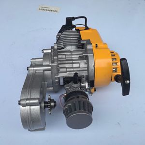 Motor de Gasolina de Dos Tiempos de 49 cc para Autos Deportivos, Apto para Aceite Mixto 44-6, Cadena T8F Incluida - Product Image 3