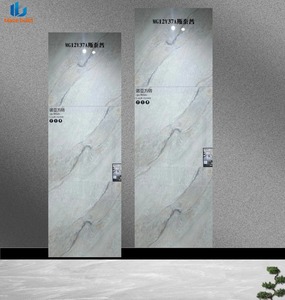 Vente flash : dalle en pierre frittée effet marbre bleu poli 1200x1200mm pour salon - Product Image 3