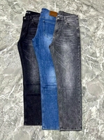 Pantalones Casuales de Hombre, Corte Recto, Color Sólido, Cintura Alta, Tela Vaquera, para Invierno, Uso Diario, Negocios, Aire Libre y Vacaciones
