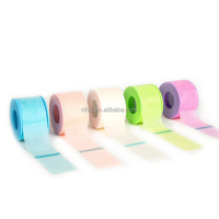 2025 personnalisé vert foncé bleu noir étanche sensible cils Tech Extension ventilateur fabricant bande cils amant ruban adhésif pour cils