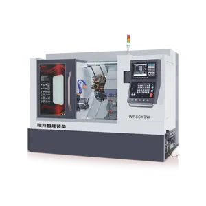 Trung Quốc chuyển Trung tâm C Y trục W-8DWI quay phay hợp chất CNC Lathe