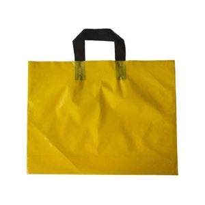 Premium HDPE <b>Plastic</b> Carry Bags Bulk <b>Tote</b> Handle Shopping Bags Letter Reusable Grocery Sacks for Retail Food Packaging - Product Image 2