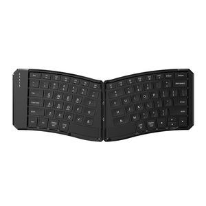 Siêu Mỏng Có Thể Gập Lại Cho <span class=keywords><strong>Bluetooth</strong></span> Bàn Phím Với LED Backlit USB 3.0 Giao Diện Mới Xách Tay Mini Ergonomic Văn Phòng Cho Máy Tính Bảng - Product Image 1