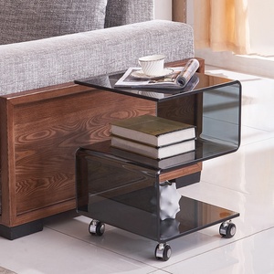 Nieuw Design Moderne Helder Glazen Salontafel Woonkamer Glazen Salontafel - Product Image 1