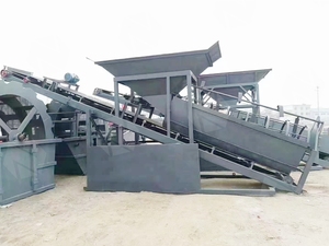 공장 공급업체 자갈 선별 강모래 선별 이동식 철광석 스크린 모래 선별 세척 플랜트 - Product Image 4