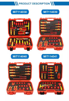 Ensemble de 12 outils de tournevis isolés VDE 1000V, outils à main pour électriciens CRV6150, multi-usages, poignée TPR PP, boîte soufflante OEM