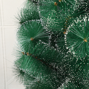 Mỏng Nhân Tạo <span class=keywords><strong>LED</strong></span> Cây Giáng Sinh 7 <span class=keywords><strong>5</strong></span> Màu Xanh Lá Cây Kim Loại OEM Tùy Chỉnh Đèn PVC Mục Phong Cách Thời Gian Đứng Đóng Gói Vật Nuôi Pcs Màu Sắc Đa - Product Image 3