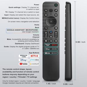 Control remoto de repuesto universal para <span class=keywords><strong>Sony</strong></span> <span class=keywords><strong>Bravia</strong></span> TV Remote para todos los televisores inteligentes LED OLED Series con función de voz - Product Image 2