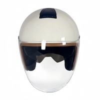 Casques de moto neufs, casque demi-face, protection de la tête, doublure en ABS, pour adultes, casques classiques