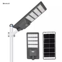Lampadaire Solaire LED Intégré Multi-Modules de Diverses Tailles pour Extérieur, Lampe Routière Haute Puissance pour Autoroute et Allée