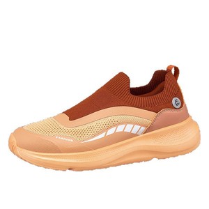 Zapatos casuales de verano con tejido transpirable, estilo mocasín, con suela gruesa y amortiguación, para caminar, para hombres y mujeres. - Product Image 4