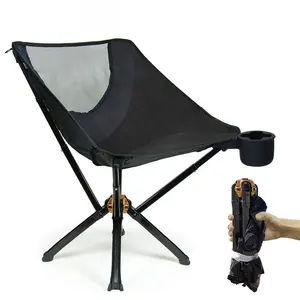 ผลิต Cliq ที่ขายดีที่สุดเกียร์ที่กําหนดเองอลูมิเนียมน้ําหนักเบากลางแจ้งอื่น ๆ เก้าอี้ตั้งแคมป์ตกปลาชายหาดแบบพกพาพับได้