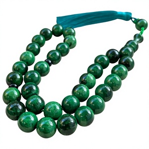 Perles de prière musulmanes Tasbeeh en résine écologiques faites à la main de haute qualité, chapelet islamique Misbaha - Product Image 6