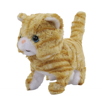 Professionnel personnalisé en peluche animaux de simulation jouet petit chat en peluche animaux en peluche oreiller