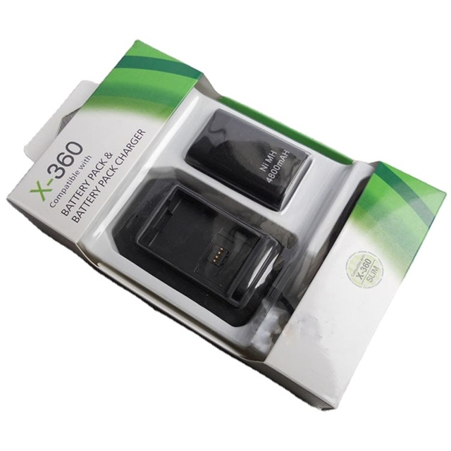 SYYTECH 2 in 1 Power Battery Pack Charger Stand Set for Xbox 360 Controller Gaming Accessories