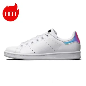 Chaussures de course classiques Superstars 2025 pour hommes et femmes, baskets noires, blanches, rouges, argentées, vertes, roses, bleu marine, chaussures de sport - Product Image 6