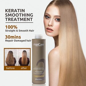 Tratamiento Profesional de Keratina Pura para Alisar el Cabello, Anti-Frizz, Nutritivo y Suavizante para Cabello Dañado, OEM Maxcare, Venta al Por Mayor - Product Image 4