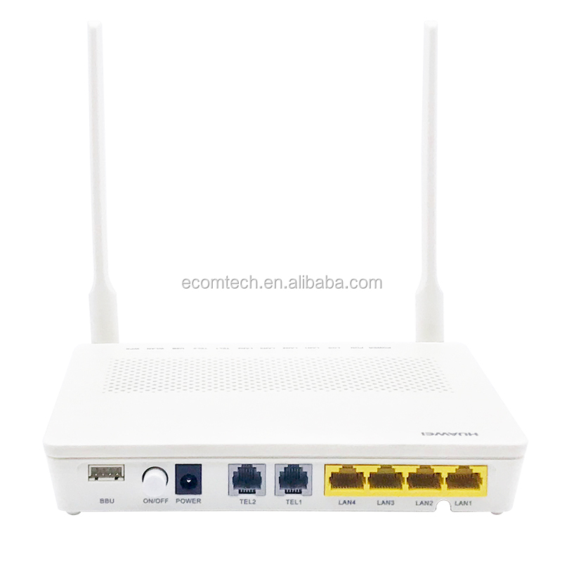 Горячая Распродажа 2020, новинка, терминал Huawei HG8245H gpon onu sc/upc/apc 4GE + 2 кастрюли + 1USB + 1BBU 5db Антенна 2,4 ГГц wifi ftth оптоволоконное оборудование