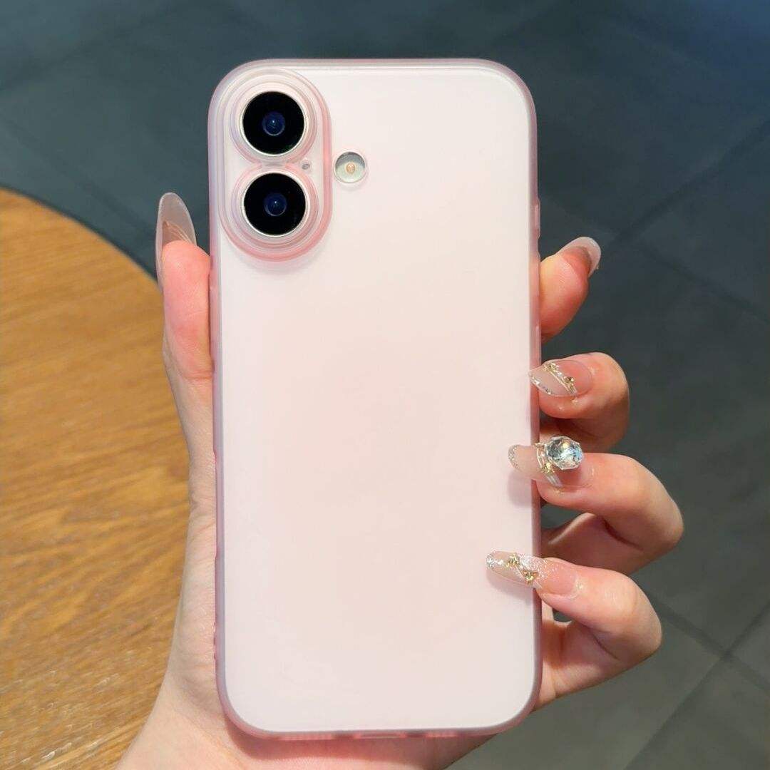 สีชมพูโปร่งแสง