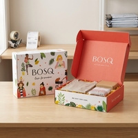 Prix Pas Cher Pack champagne Cola Fold Shipping Mailer Paper Box Doc Marten Jacket Skirt Cosmetic Packaging Box Avec Logo