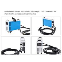 Estación de Carga Portátil para Vehículos Eléctricos de 30KW 380V con Salida CHAdeMO CCS DC, Fabricantes de Cargadores para Autos Eléctricos