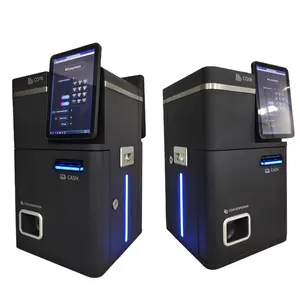 코인 호퍼와 고용량 동전 예금 키오스크 QR 코드 스캐너 세금 인쇄 맞춤형 동전 계산 기계