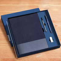 Vente en gros d'usine Boîtes avec logo personnalisé pour hommes et femmes Pilote de flash pour stylo et ordinateur portable Coffret cadeau d'entreprise promotionnel avec logo