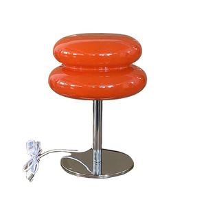 Lampe de table électrique moderne en verre style champignon, œuf et hamburger, veilleuse, cadeau idéal pour bureau et comptoir de bar, décoration intérieure - Product Image 1