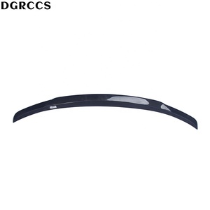 Aileron arrière en fibre de carbone DGRCCS pour berline E-Class W213 4 portes, modèle 2016-2023, pare-chocs arrière poli - Product Image 3