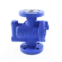 Trampa de Vapor de Tipo Flotador Libre KXC, Trampa de Vapor de Cubeta Invertida, Extremos de Brida Eléctrica de Seguridad, Acero Inoxidable SS304/SS316 DN40-DN600