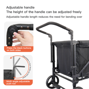 Xe đẩy vật nuôi với hệ thống khóa nhanh chóng gấp ngay lập tức cơ chế - Product Image 5