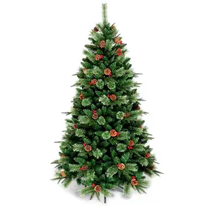 Pohon Natal buatan pohon Natal hijau dekorasi Natal pemasok navidad productos novedosos 2023