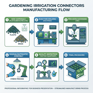 Raccord rapide standard en plastique à 4 points et 6 points, connexion filetée, pistolet à eau, raccord de <span class=keywords><strong>tuyau</strong></span>, <span class=keywords><strong>robinet</strong></span> domestique, irrigation universelle - Product Image 5