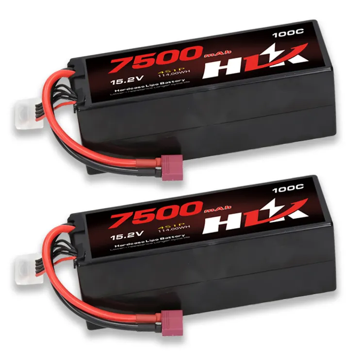 Wholesale 7500Mah 8000Mah 100C 15.2V 7.6 V High Voltage Lipo Battery For Rc Car Trucks Rock Crawler