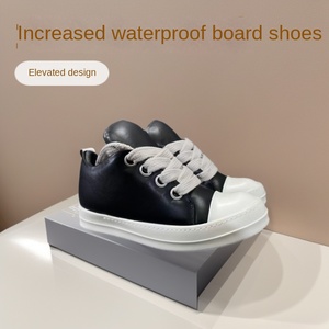 Scarpe Bread Shoes Chubby Ding Main Line in Pelle, Basse, Impermeabili, Leggere, con Suola in TPU, per l'Autunno, Casual, per il Commercio Estero - Product Image 2