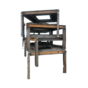 منتجات رفوف معدنية مخصصة ثقيلة التحمل بهيكل فولاذي ملحوم وتصنيع الصفائح المعدنية - Product Image 2