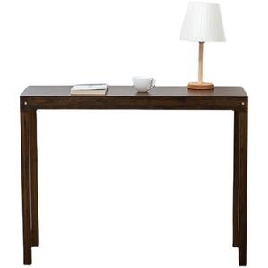 Chinese Style Solid Wood Console Table New Entryway Side Table with Wall-<b>Mounted</b> Narrow Long Altar Table - Product Image 3