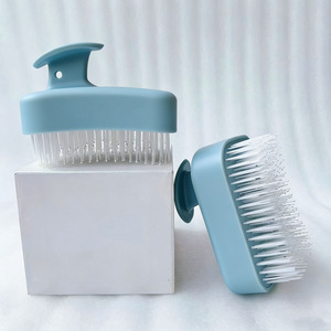 Mini <span class=keywords><strong>Cepillo</strong></span> de Masaje para Cuero Cabelludo con Cerdas de Nailon y Función Desenredante para Cabello Rizado de Mujer - Product Image 4