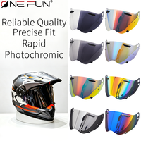 Lunette de casque photochromique pour moto TOUR CROSS3 TC3 XD4, visière de jour et de nuit, pare-soleil, accessoires de lentille de pare-brise