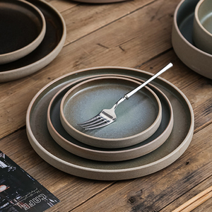 Juego de Platos de Cerámica Modernos y Creativos de Estilo Occidental, Ecológicos, con Diseño Personalizado para Filetes, Postres y Desayunos - Product Image 4