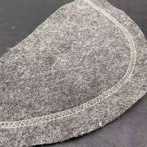 Chaqueta Blazer de hombro acolchado de algodón con aguja de alta calidad, traje blanco y negro para mujeres y hombres, talla 31*15*2CM - Product Image 4