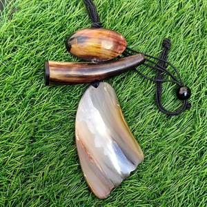 Buffalo 100% Natural Horn Necklace Chain Handmade Wholesale Item Necklace Real Horn Jewelry Necklace Best Polished Custom Size - Product Image 1
