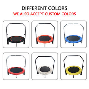 Mini <span class=keywords><strong>trampoline</strong></span> coloré de 40 pouces <span class=keywords><strong>pliable</strong></span> et bon marché pour enfants <span class=keywords><strong>petit</strong></span> <span class=keywords><strong>trampoline</strong></span> de sport pour adultes avec main courante durable pour enfants - Product Image 3