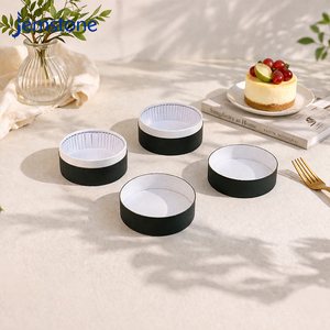 Custom Wholesale Biodegradable Oven Safe Baking Dessert Food Grade Cardboard Paper Tube <b>Packaging</b> Basque Cake Cylinder <b>Box</b> - Product Image 2