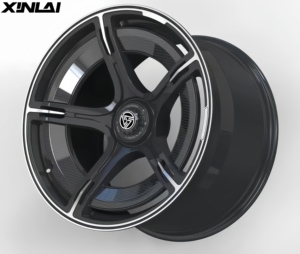 Ruedas Forjadas de Fibra de Carbono Cóncavas Personalizadas XINLAI 5X114.3 5X120 5X112, Oferta Especial, Ruedas Forjadas de 20, 22 y 24 Pulgadas - Product Image 3
