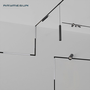 Luminaria Magnética Cuadrada para Riel, Fuente de Luz LED de 48V CC, Montaje en Superficie, Sistema Decorativo Moderno para Interiores de Cocina - Product Image 4