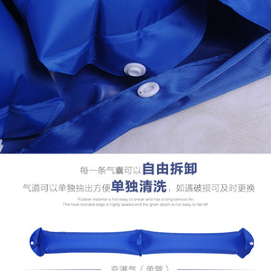 ที่นอนลมป้องกันแผลกดทับ หนา 10 ซม. ระบายอากาศได้ดี พร้อมระบบนวด สำหรับผู้สูงอายุที่นอนติดเตียง ดูแลที่บ้าน - Product Image 4