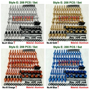 ชุดน็อตยึดแฟริ่งสแตนเลสสำหรับ HONDA CBR400RR <span class=keywords><strong>CBR</strong></span> 400RR <span class=keywords><strong>400</strong></span> RR <span class=keywords><strong>CC</strong></span> 400CC 88 89 CBR400 RR NC23 1988 1989 น็อตยึดตัวถังรถ - Product Image 6