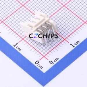 HC-PHD-2*3AW Wire-to-Board Pin Header Bent Lead Through Hole,P=2mm Connector 2x3P 2mm Right Angle Insert PHD - Product Image 2