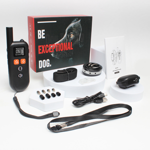 2700 ft Bark <span class=keywords><strong>Dog</strong></span> <span class=keywords><strong>Alarm</strong></span> Wasserdichte elektrische Fernbedienung Anti Bark Harness wiederauf lad bares Hunde trainings halsband mit Fernbedienung - Product Image 2